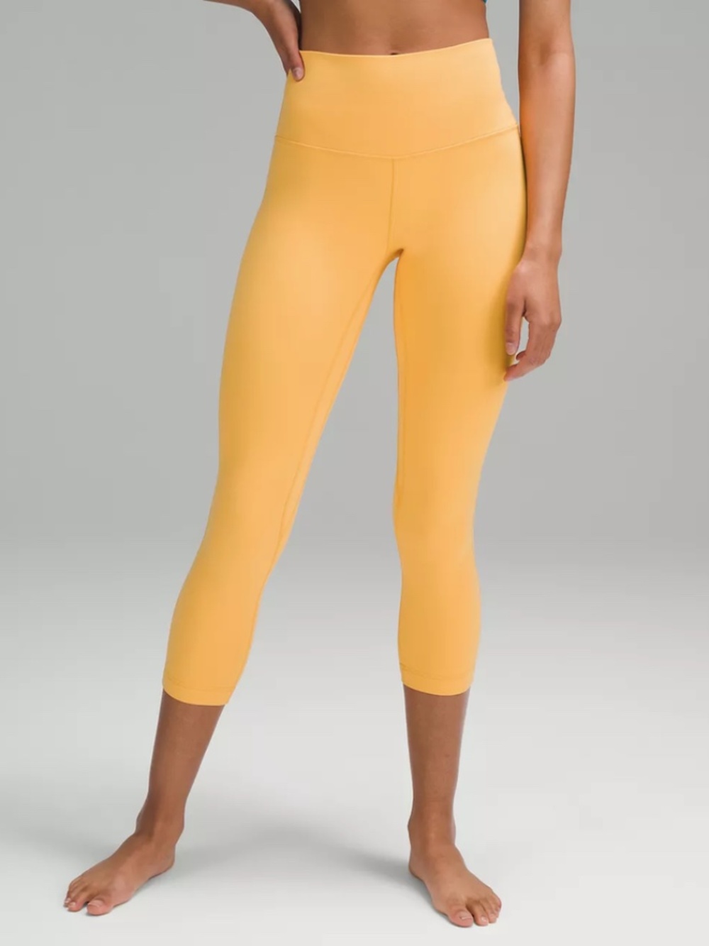 Lululemon Align High Rise Crop 23” Mango Dream